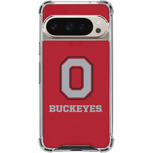 Ohio State University OSU O Pixel 9/9 Pro Clear Case