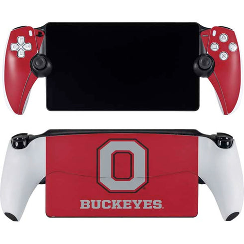 Ohio State University OSU O PlayStation Portal Remote Player Skin
