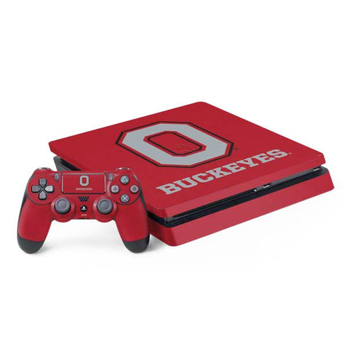 Ohio State University OSU O PlayStation PS4 Skins