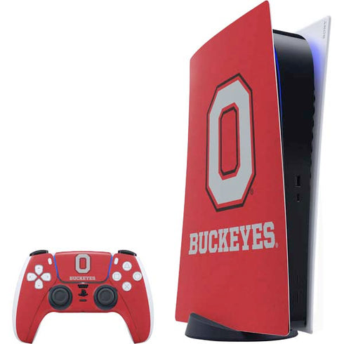 Ohio State University OSU O PlayStation PS5 Skins