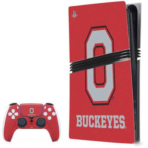 Ohio State University OSU O PlayStation PS5 Skins