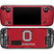 Ohio State University OSU O Steam Deck Handheld Gaming Computer OLED Skin