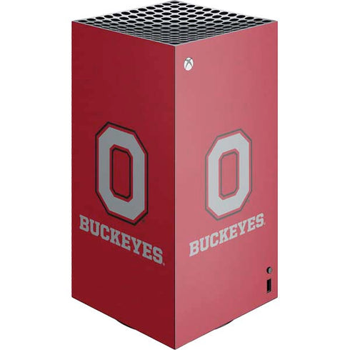 Ohio State University OSU O XBox Series X Digital Edition Console Skin