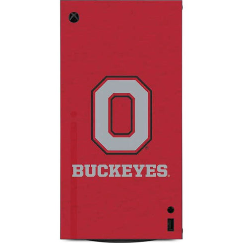 Ohio State University OSU O XBox Series X Digital Edition Console Skin