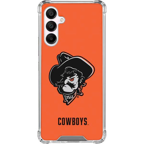 Oklahoma State University OSU Basketball Galaxy A16 5G Clear Case