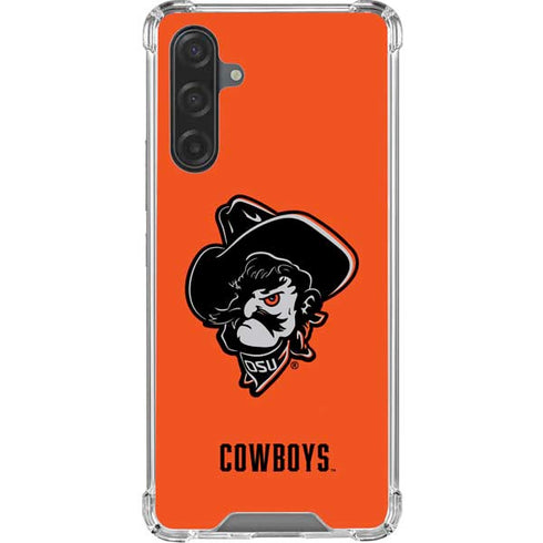 Oklahoma State University OSU Basketball Galaxy A17 Clear Case