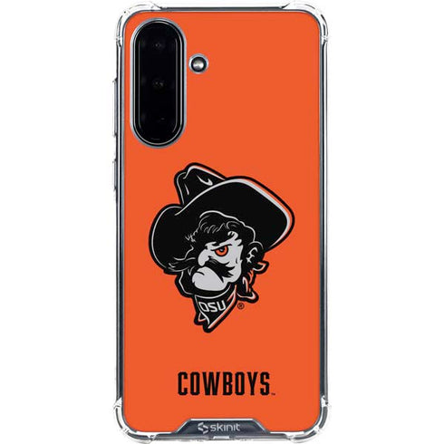 Oklahoma State University OSU Basketball Galaxy A36 5G Clear Case