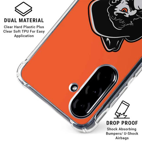 Oklahoma State University OSU Basketball Galaxy A36 5G Clear Case