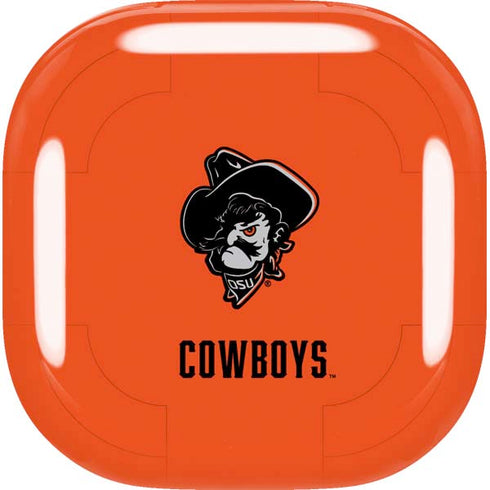 Oklahoma State University OSU Basketball Galaxy Buds Live Skin