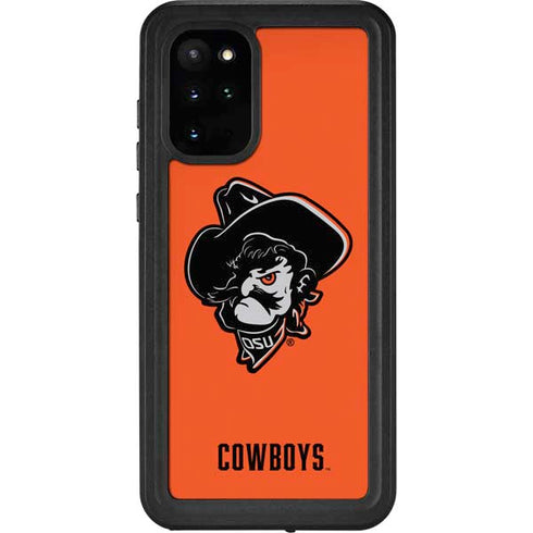 Oklahoma State University OSU Basketball Galaxy S20 Plus Waterproof Case