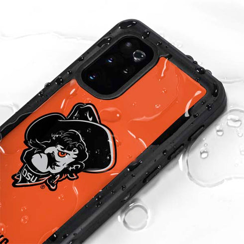 Oklahoma State University OSU Basketball Galaxy S20 Plus Waterproof Case