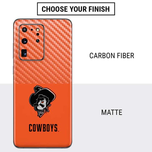 Oklahoma State University OSU Basketball Galaxy S20 Ultra 5G Skin