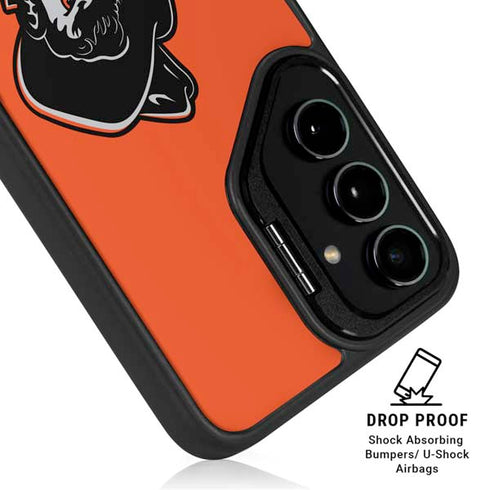 Oklahoma State University OSU Basketball Galaxy S24 FE Kickstand Case
