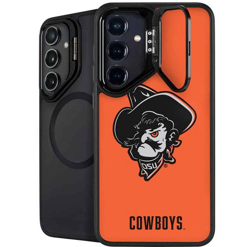 Oklahoma State University OSU Basketball Galaxy S24 Kickstand Case