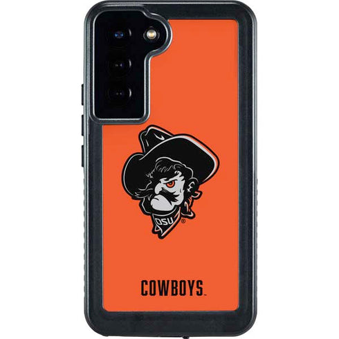 Oklahoma State University OSU Basketball Galaxy S24 Plus Waterproof Case