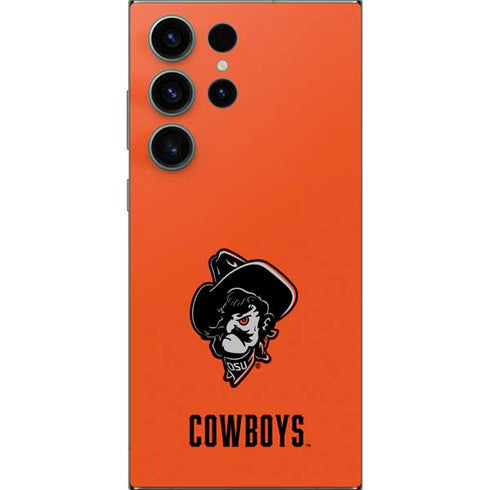 Oklahoma State University OSU Basketball Galaxy S24 Ultra Skin