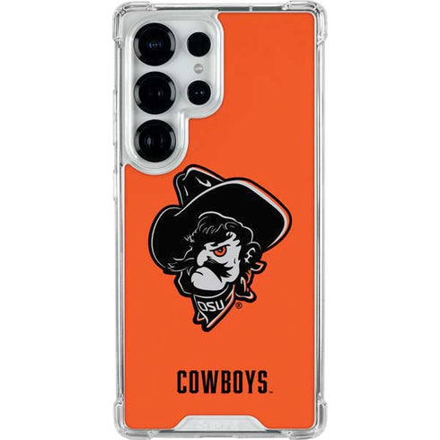 Oklahoma State University OSU Basketball Galaxy S25 Ultra Clear Case