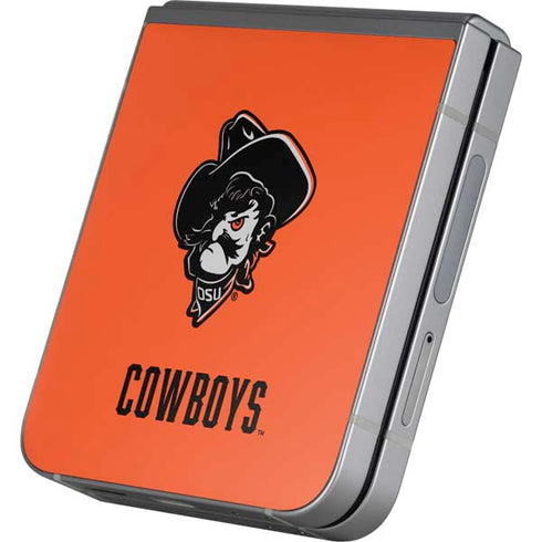 Oklahoma State University OSU Basketball Galaxy Z Flip6 Skin