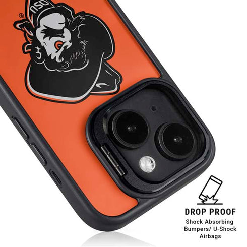 Oklahoma State University OSU Basketball iPhone 13 Kickstand Case