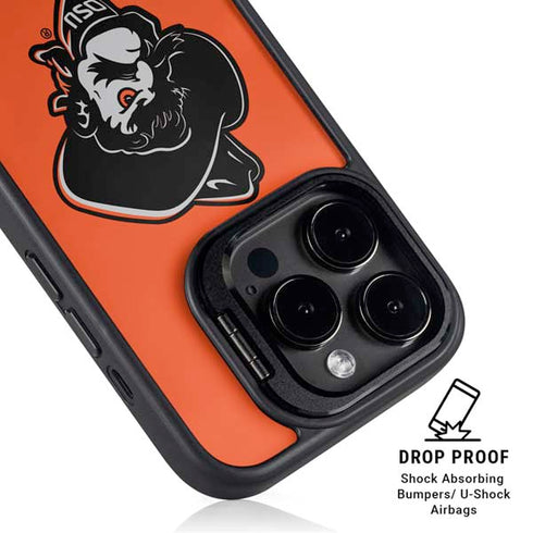 Oklahoma State University OSU Basketball iPhone 13 Pro Kickstand Case
