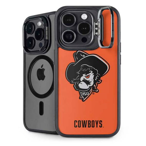 Oklahoma State University OSU Basketball iPhone 13 Pro Max Kickstand Case