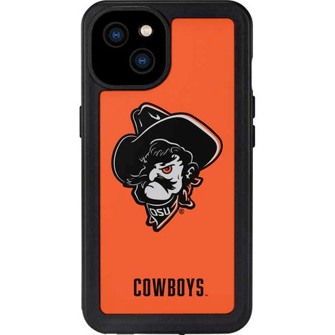 Oklahoma State University OSU Basketball iPhone 15 Plus Waterproof Case