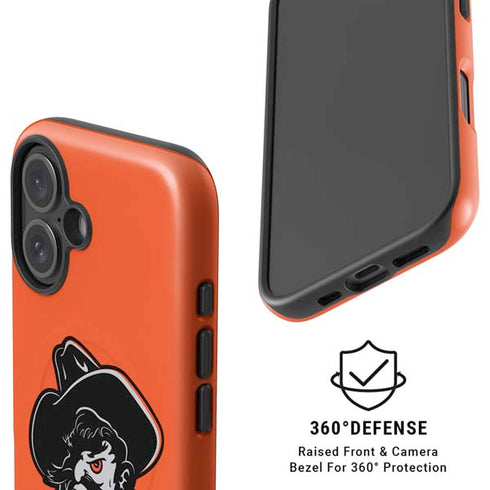 Oklahoma State University OSU Basketball iPhone 16 Magsafe Impact Case