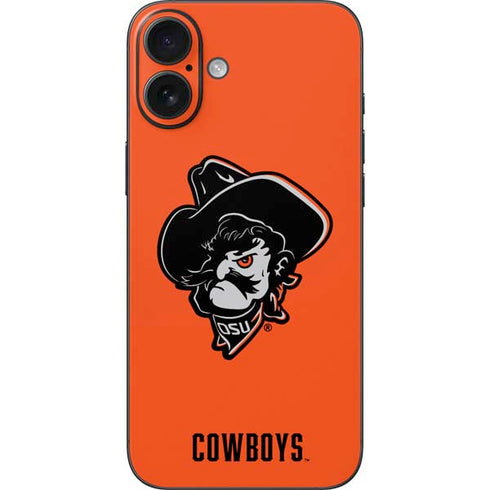 Oklahoma State University OSU Basketball iPhone 16 Plus Skin