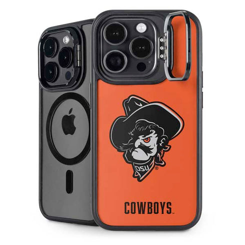 Oklahoma State University OSU Basketball iPhone 16 Pro Max Kickstand Case