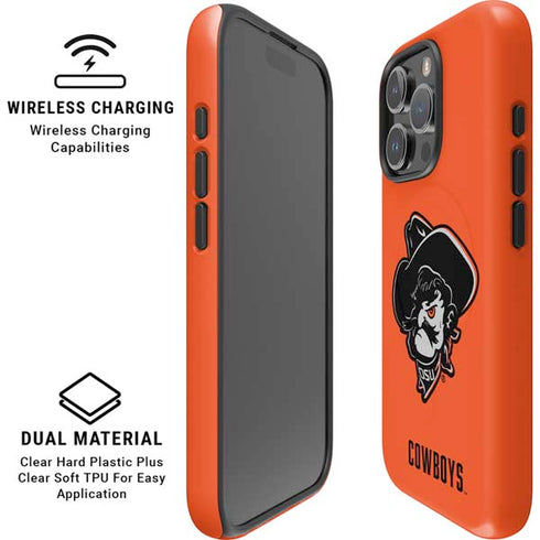 Oklahoma State University OSU Basketball iPhone 16 Pro Max Magsafe Impact Case