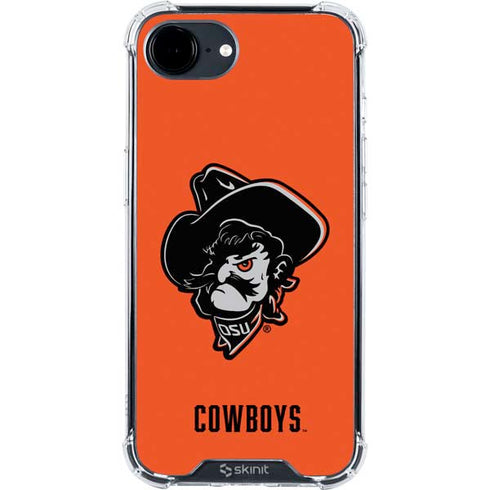 Oklahoma State University OSU Basketball iPhone 16e Clear Case