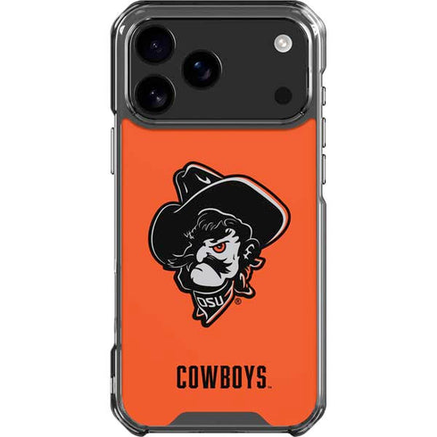 Oklahoma State University OSU Basketball iPhone 18 Pro Max Clear Case
