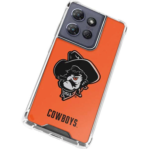 Oklahoma State University OSU Basketball Moto G Power 5G (2025) Clear Case