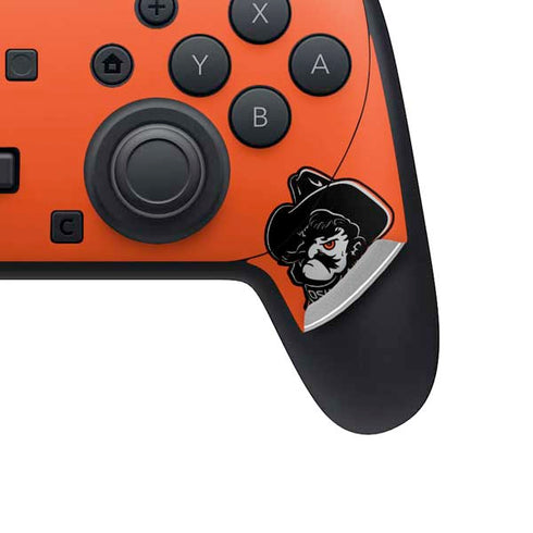 Oklahoma State University OSU Basketball Nintendo Switch 2 (2025) Pro Controller Skin