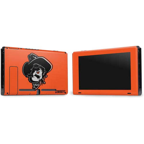 Oklahoma State University OSU Basketball Nintendo Switch Bundle Skin