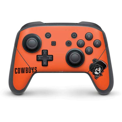 Oklahoma State University OSU Basketball Nintendo Skins