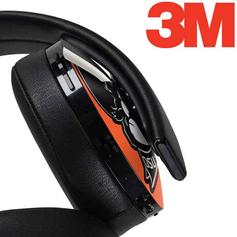 Oklahoma State University OSU Basketball PlayStation 4 Gold Wireless Headset Skin