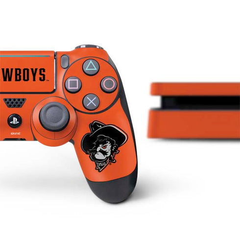 Oklahoma State University OSU Basketball PS4 Slim Bundle Skin
