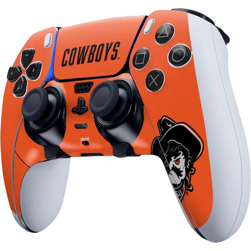 Oklahoma State University OSU Basketball PS5 DualSense Edge Pro Controller Skin