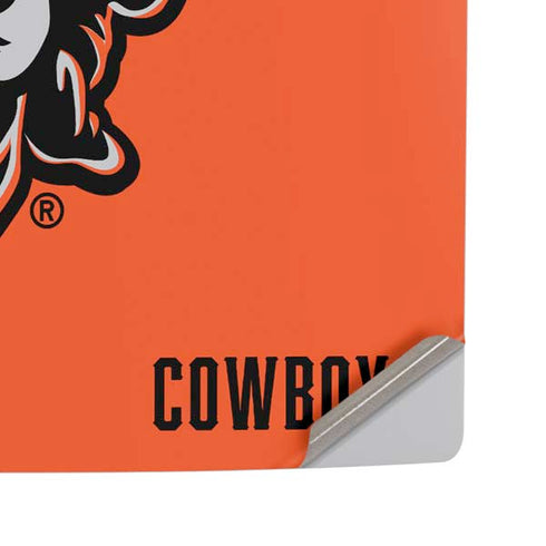 Oklahoma State University OSU Basketball PS5 Pro Disk Console Skin