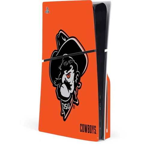 Oklahoma State University OSU Basketball PlayStation PS5 Skins