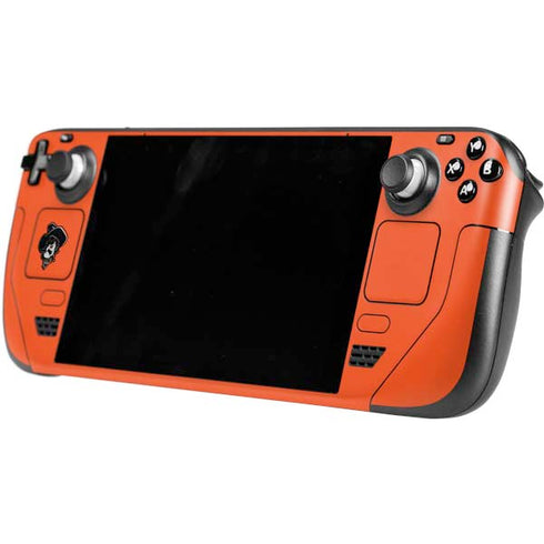 Oklahoma State University OSU Basketball Steam Deck Handheld Gaming Computer OLED Skin