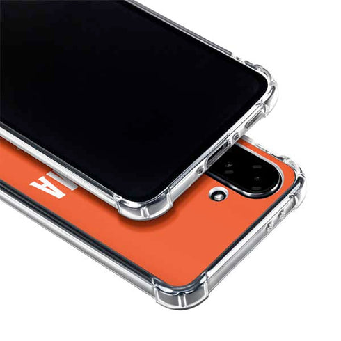 Oklahoma State University OSU Cowboys Basketball Galaxy A36 5G Clear Case