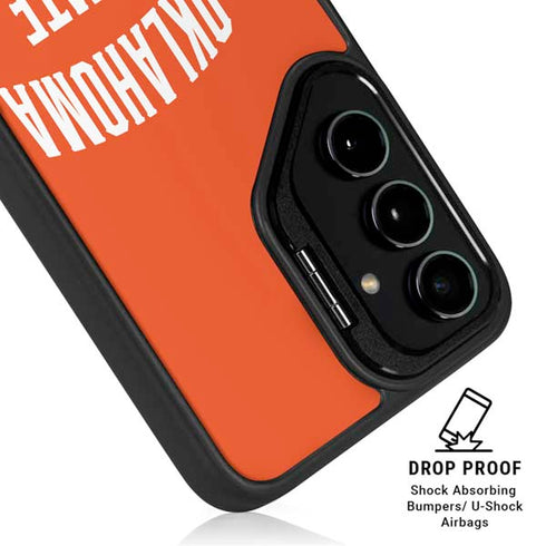 Oklahoma State University OSU Cowboys Basketball Galaxy S25 Ultra Kickstand Case