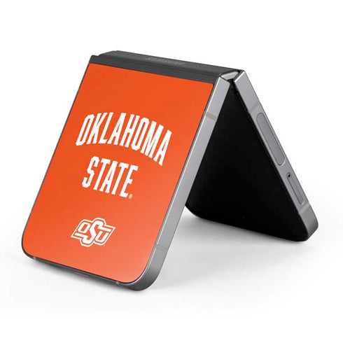 Oklahoma State University OSU Cowboys Basketball Galaxy Z Flip6 Skin