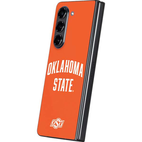 Oklahoma State University OSU Cowboys Basketball Galaxy Z Fold5 5G Skin