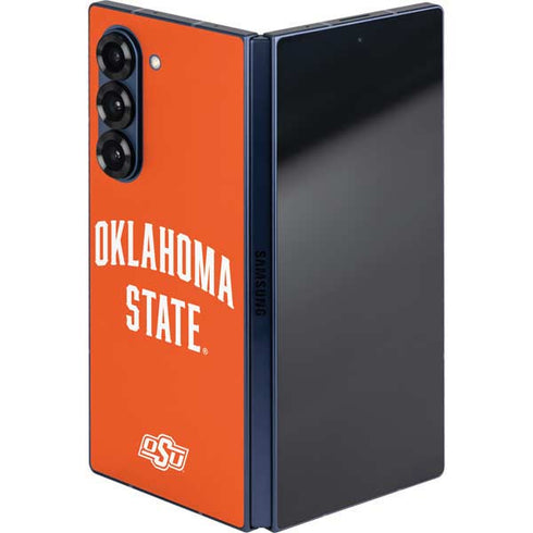 Oklahoma State University OSU Cowboys Basketball Galaxy Z Fold6 Skin
