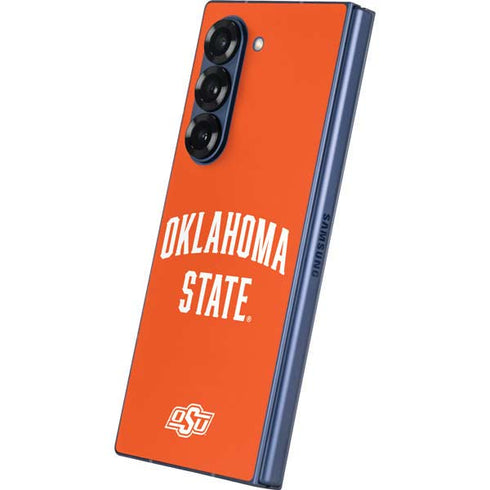 Oklahoma State University OSU Cowboys Basketball Galaxy Z Fold6 Skin