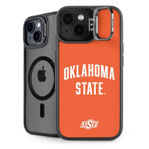Oklahoma State University OSU Cowboys Basketball iPhone 14 Kickstand Case