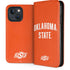 Oklahoma State University OSU Cowboys Basketball iPhone 15 Folio Case